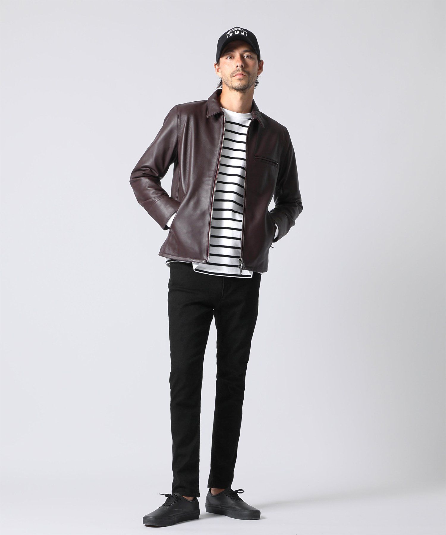 まとめ割】シープレザー トラッカージャケット｜Psycho Bunny｜サイコ