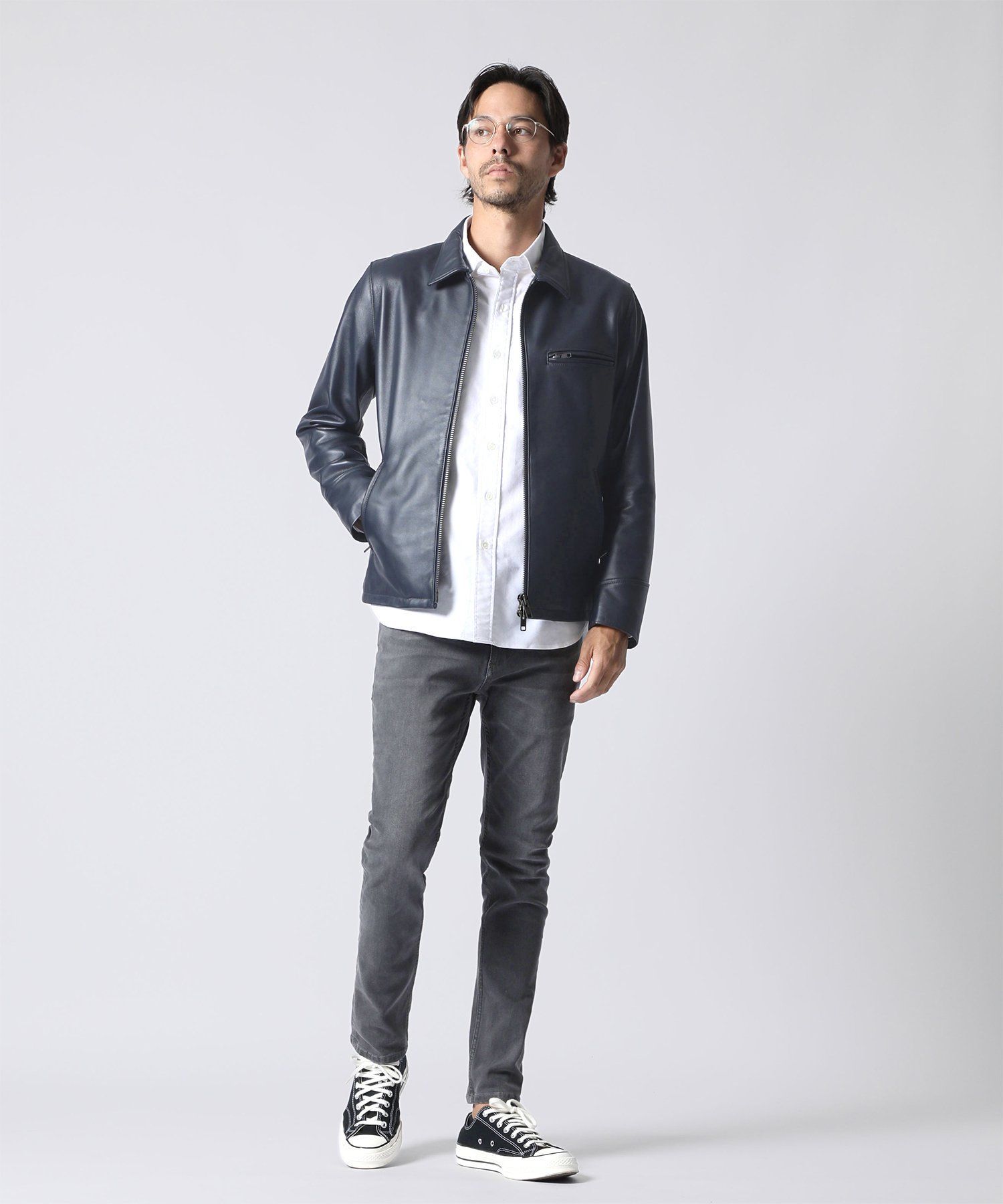 シープレザー トラッカージャケット｜Psycho Bunny｜サイコバニー 公式