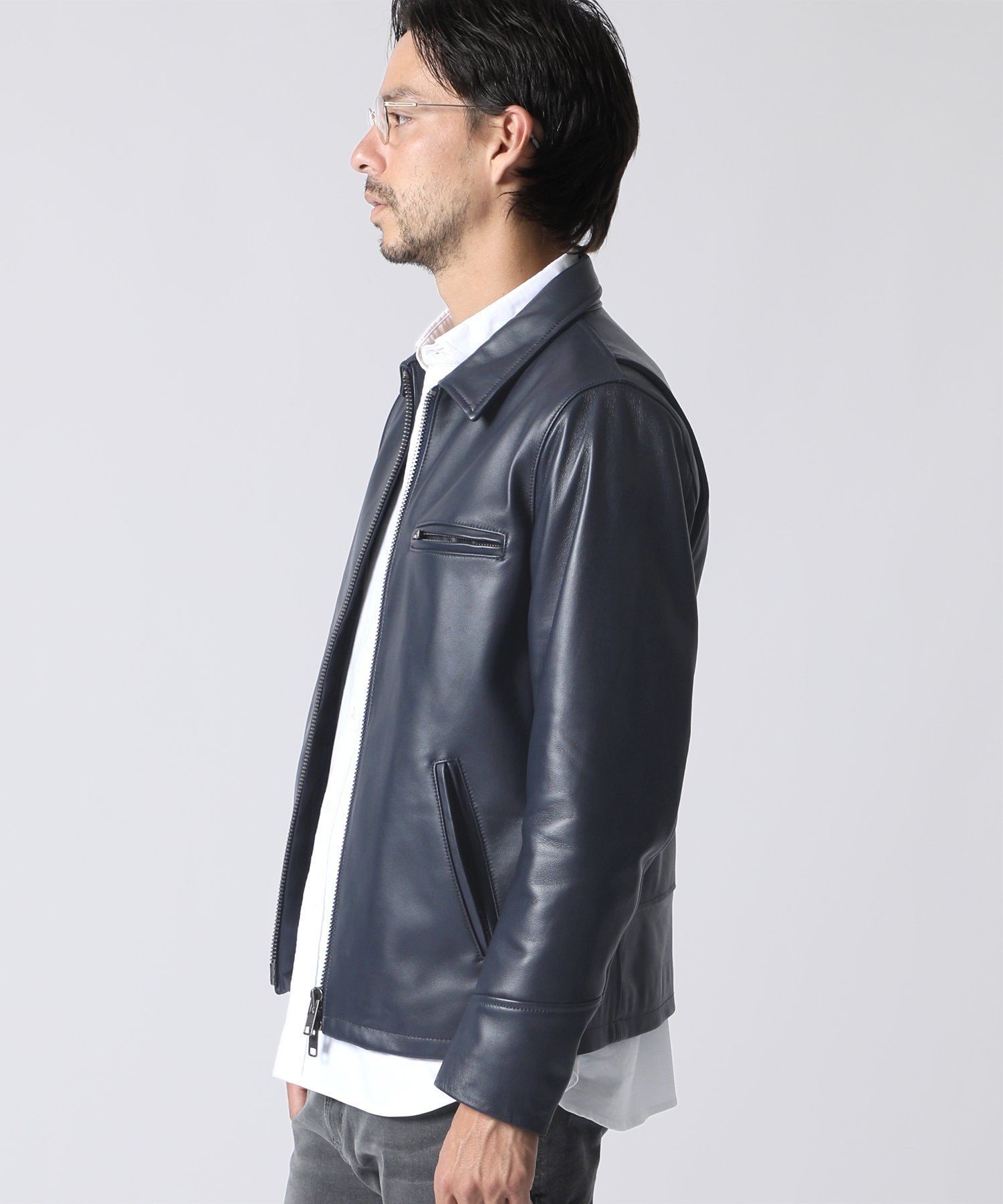 シープレザー トラッカージャケット｜Psycho Bunny｜サイコバニー 公式