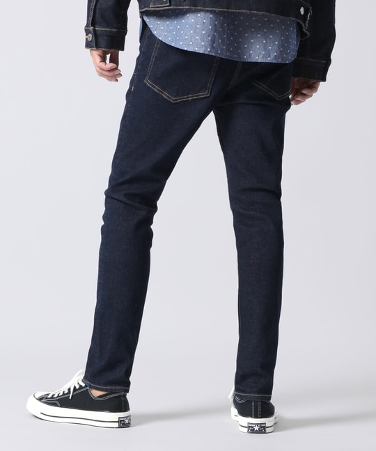 トルコデニムスキニーフィットジーンズ