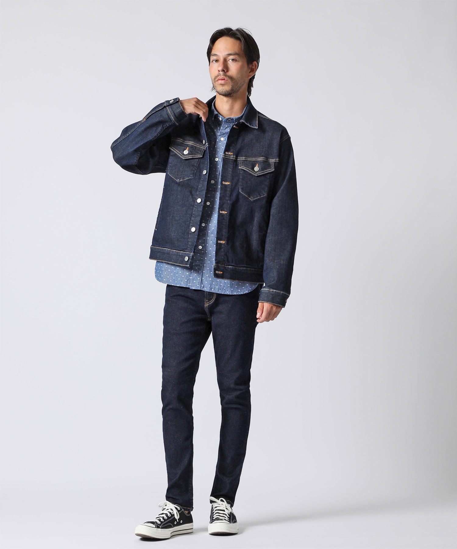 トルコデニムスキニーフィットジーンズ｜Psycho Bunny｜サイコバニー