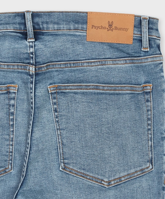 トルコデニムスキニーフィットジーンズ