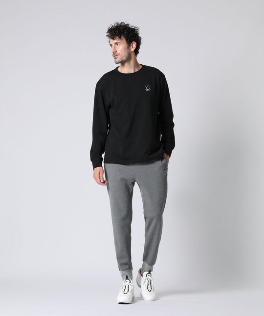 アウトラインロゴ ダンボールニット ジョガーパンツ