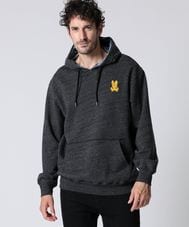 インディゴライク プルオーバー フーディ