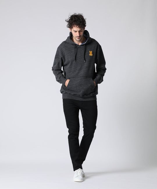 インディゴライク プルオーバー フーディ