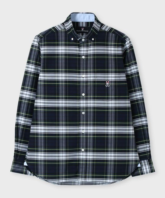 タータンチェック オックス シャツ