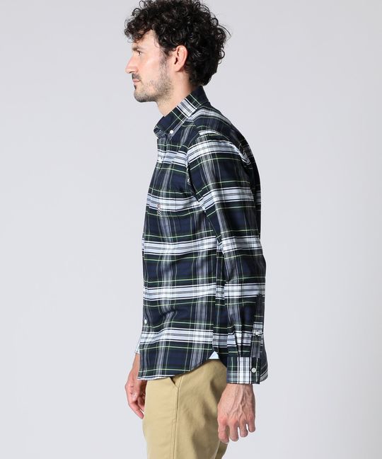 タータンチェック オックス シャツ