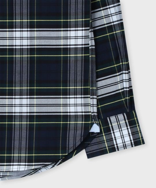 タータンチェック オックス シャツ