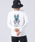 [GOLF]グラデロゴパターン モックネック ロングスリーブTシャツ