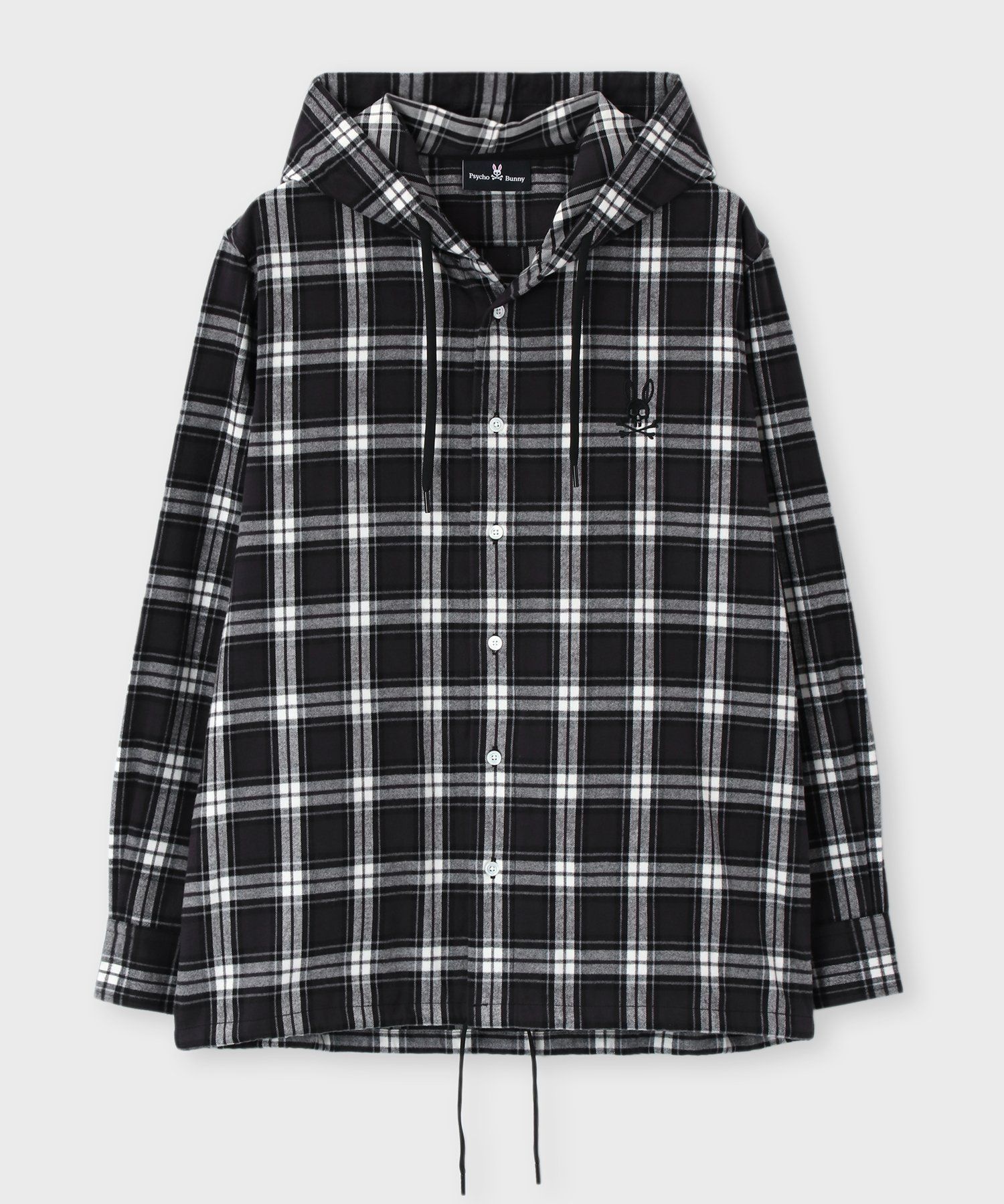 チェック フーディ シャツ ブルゾン｜Psycho Bunny｜サイコバニー 公式