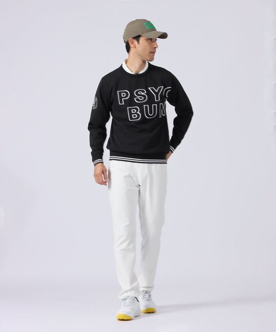 [GOLF]ビッグロゴクルーネック ウォッシャブル ニット