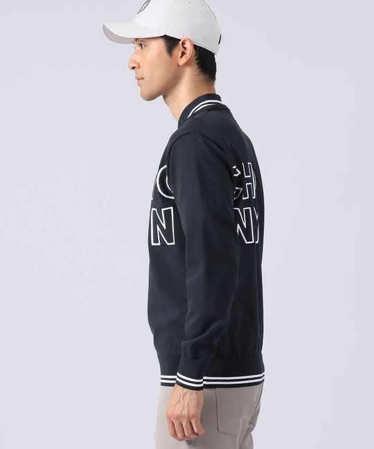 [GOLF]ビッグロゴクルーネック ウォッシャブル ニット