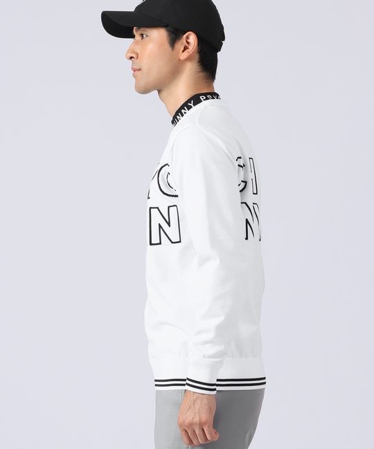 [GOLF]ビッグロゴクルーネック ウォッシャブル ニット