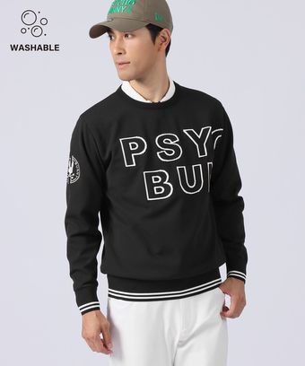 [GOLF]ビッグロゴクルーネック ウォッシャブル 　ニット