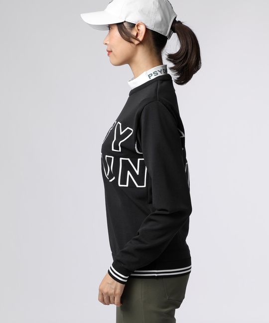 [GOLF][WOMEN]ビッグロゴクルーネック ウォッシャブル ニット