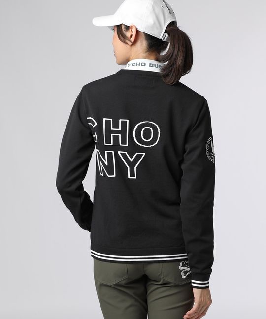 [GOLF][WOMEN]ビッグロゴクルーネック ウォッシャブル ニット