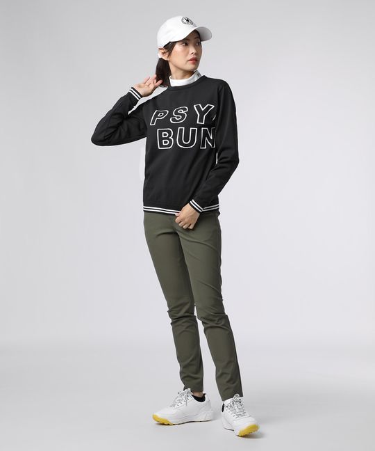 [GOLF][WOMEN]ビッグロゴクルーネック ウォッシャブル ニット