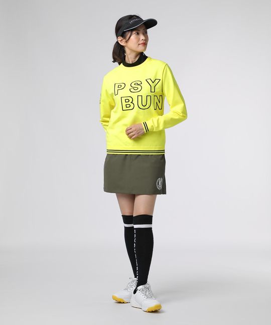 [GOLF][WOMEN]ビッグロゴクルーネック ウォッシャブル ニット