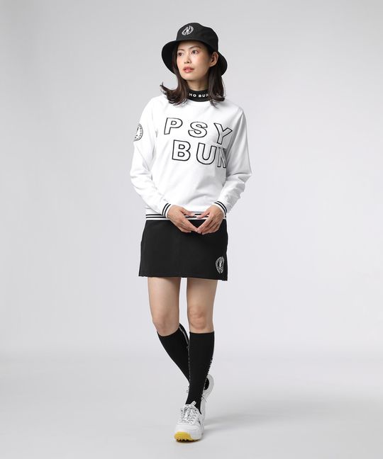 [GOLF][WOMEN]ビッグロゴクルーネック ウォッシャブル ニット