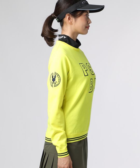 [GOLF][WOMEN]ビッグロゴクルーネック ウォッシャブル ニット