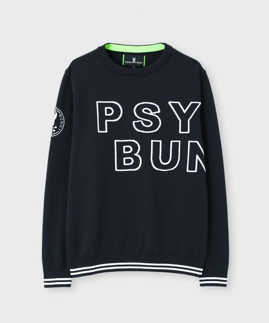 [GOLF][WOMEN]ビッグロゴクルーネック ウォッシャブル ニット