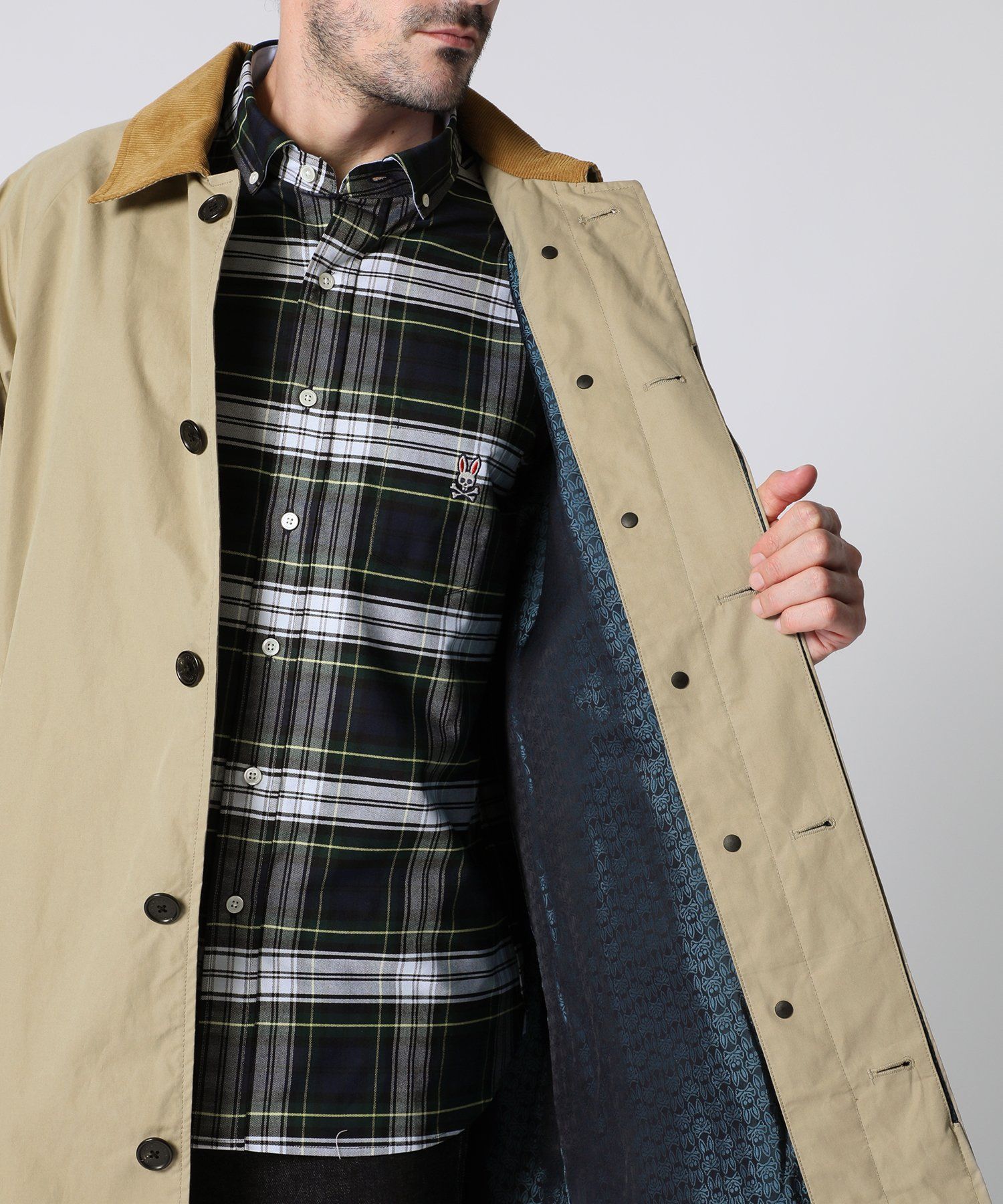 MASTER SHIELD ステンカラー コート｜Psycho Bunny｜サイコバニー 公式