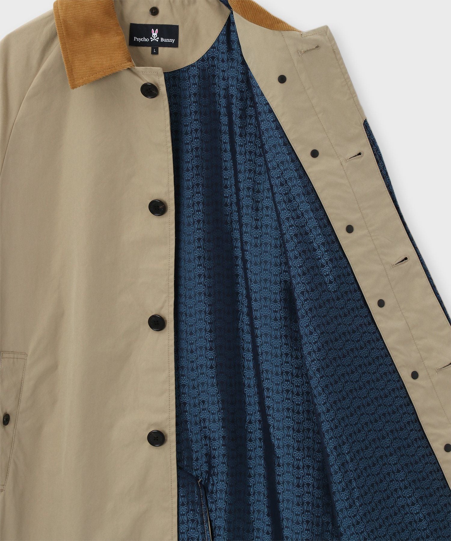 MASTER SHIELD ステンカラー コート｜Psycho Bunny｜サイコバニー 公式