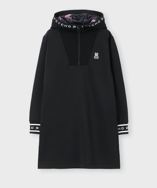 [GOLF][WOMEN]HERVEY ダンボールニットフーデッドワンピース