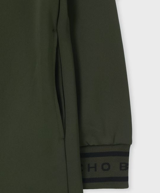 [GOLF][WOMEN]HERVEY ダンボールニットフーデッドワンピース