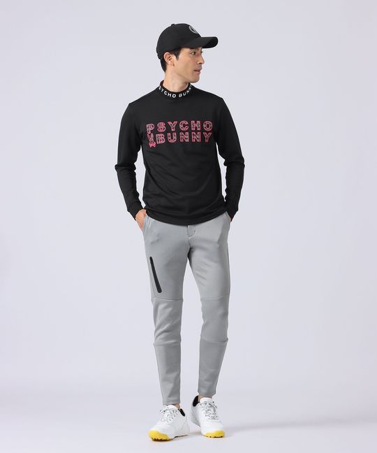 [GOLF]HERVEY モックネック ロングスリーブTシャツ