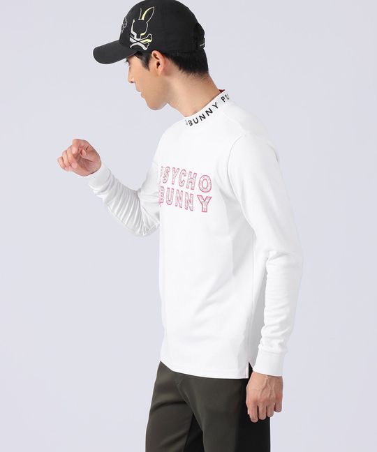 [GOLF]HERVEY モックネック ロングスリーブTシャツ