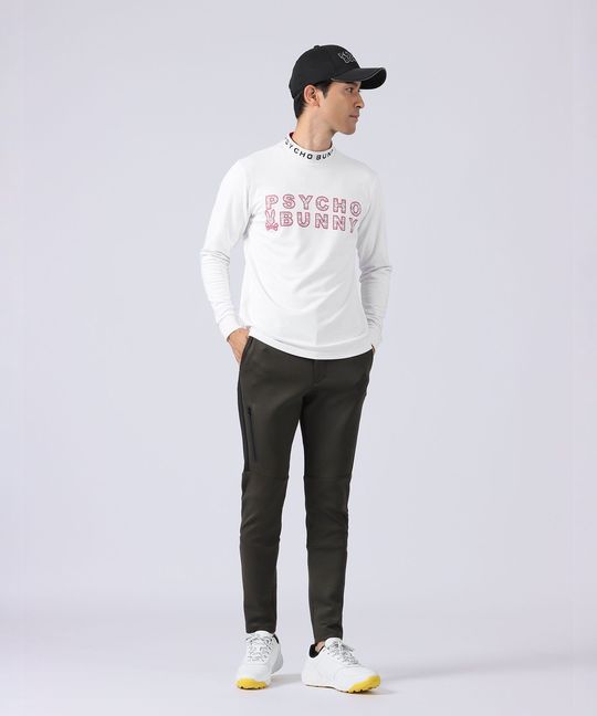 [GOLF]HERVEY モックネック ロングスリーブTシャツ