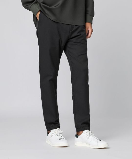 SOLOTEXダブルクロス ギャザー ジョガーパンツ