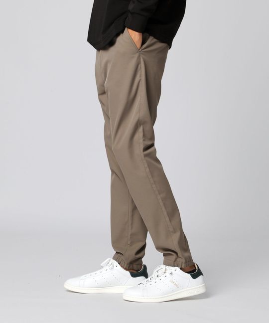 SOLOTEXダブルクロス ギャザー ジョガーパンツ