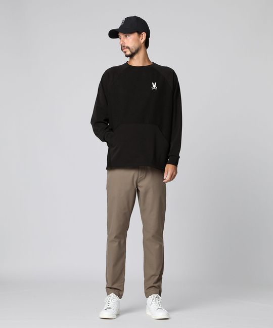 SOLOTEXダブルクロス ギャザー ジョガーパンツ