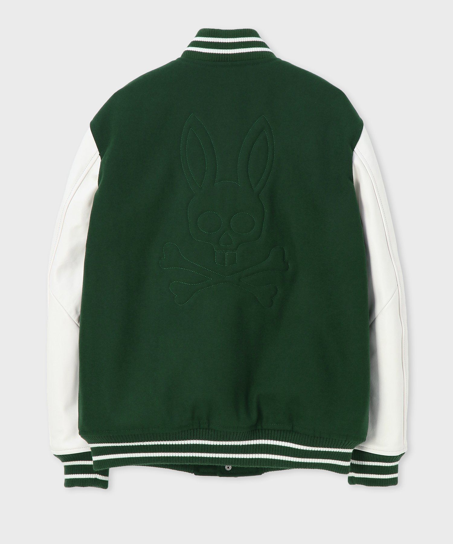 た*じ様 サイコバニー 袖 レザー スタジャン アワードジャケット XS バック 2026年最新】Psycho Bunny スタジャンの人気アイテム - メルカリ