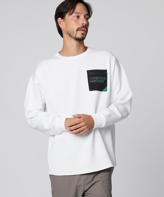 アウトラインデザインポケットダンボール スウェット