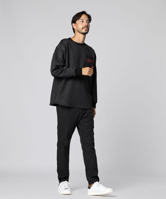 アウトラインデザインポケットダンボール スウェット