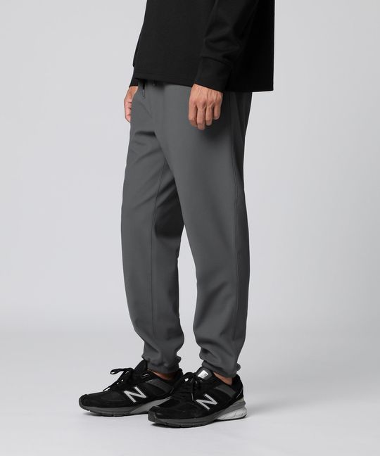 エアロゲル 裏起毛 ギャザー ジョガーパンツ