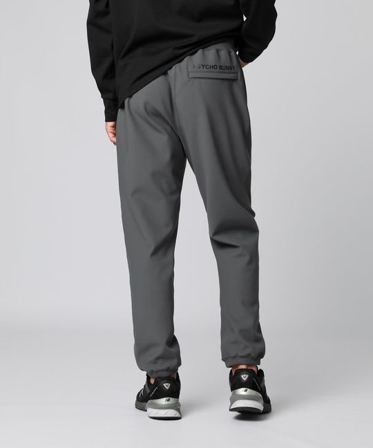 エアロゲル 裏起毛 ギャザー ジョガーパンツ