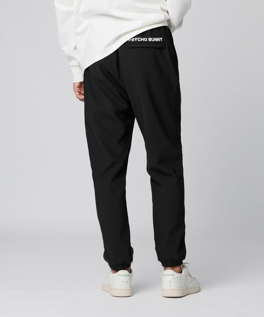 エアロゲル 裏起毛 ギャザー ジョガーパンツ