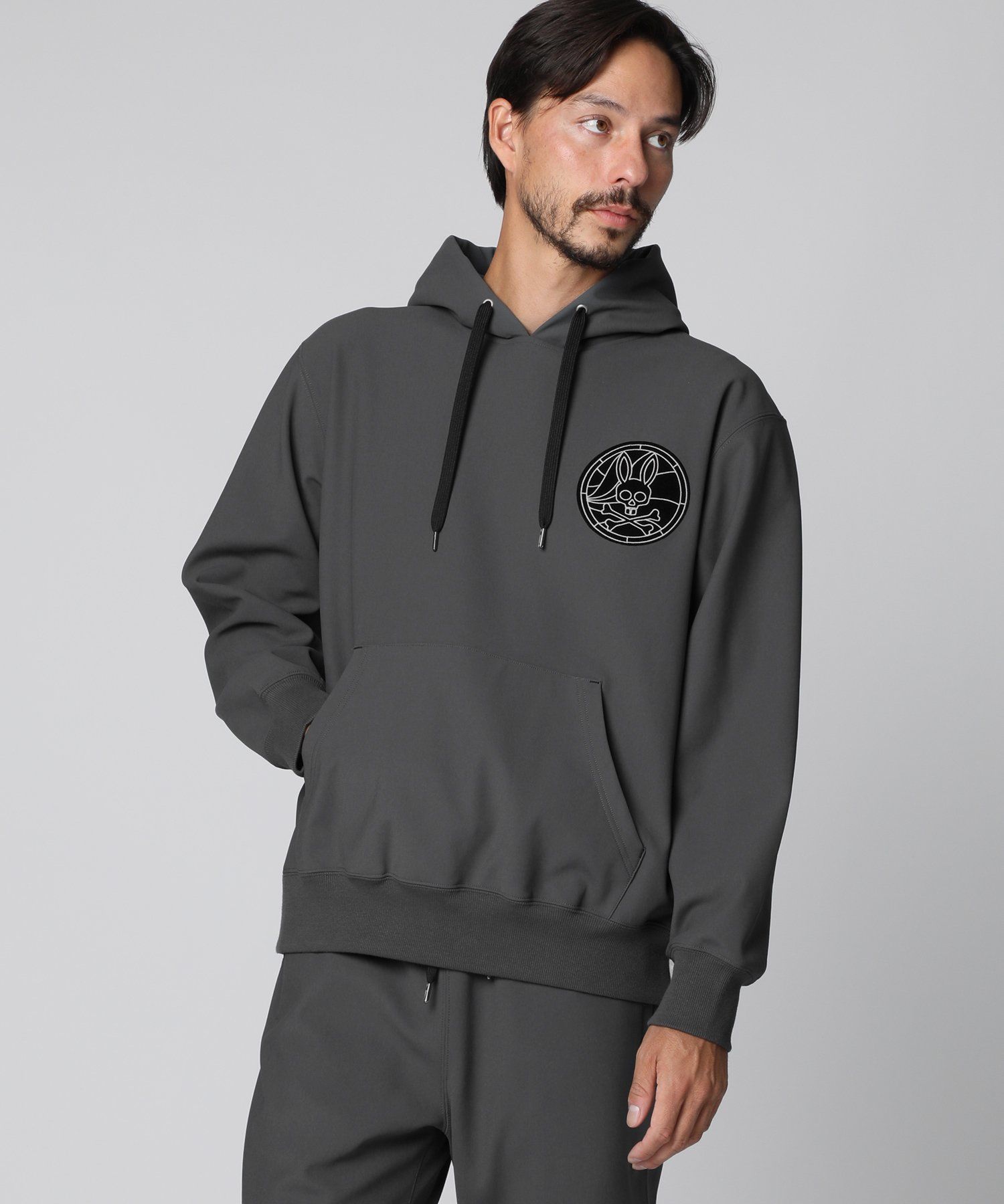 エアロゲル 裏起毛 パーカ｜Psycho Bunny｜サイコバニー 公式ブランド