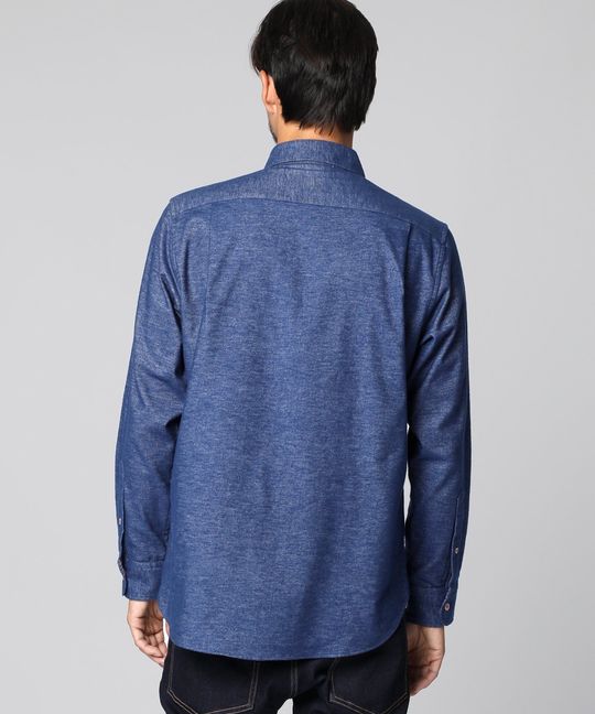 [ARCHIVE]マルチカラーボタン ストレッチネル シャツ