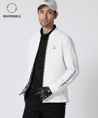 [GOLF]ストレッチタフタ 　リバーシブル ブルゾン