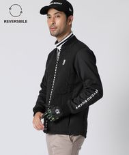 [GOLF]ストレッチタフタ リバーシブル ブルゾン