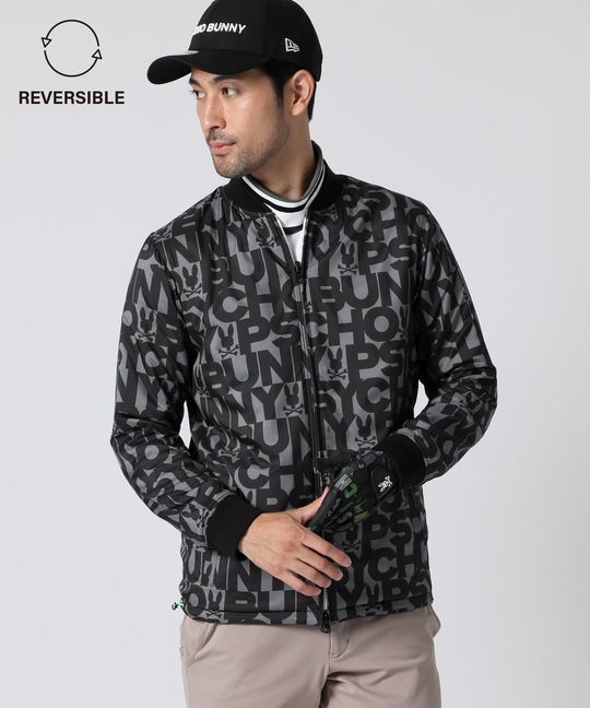 [GOLF]ストレッチタフタ リバーシブル ブルゾン