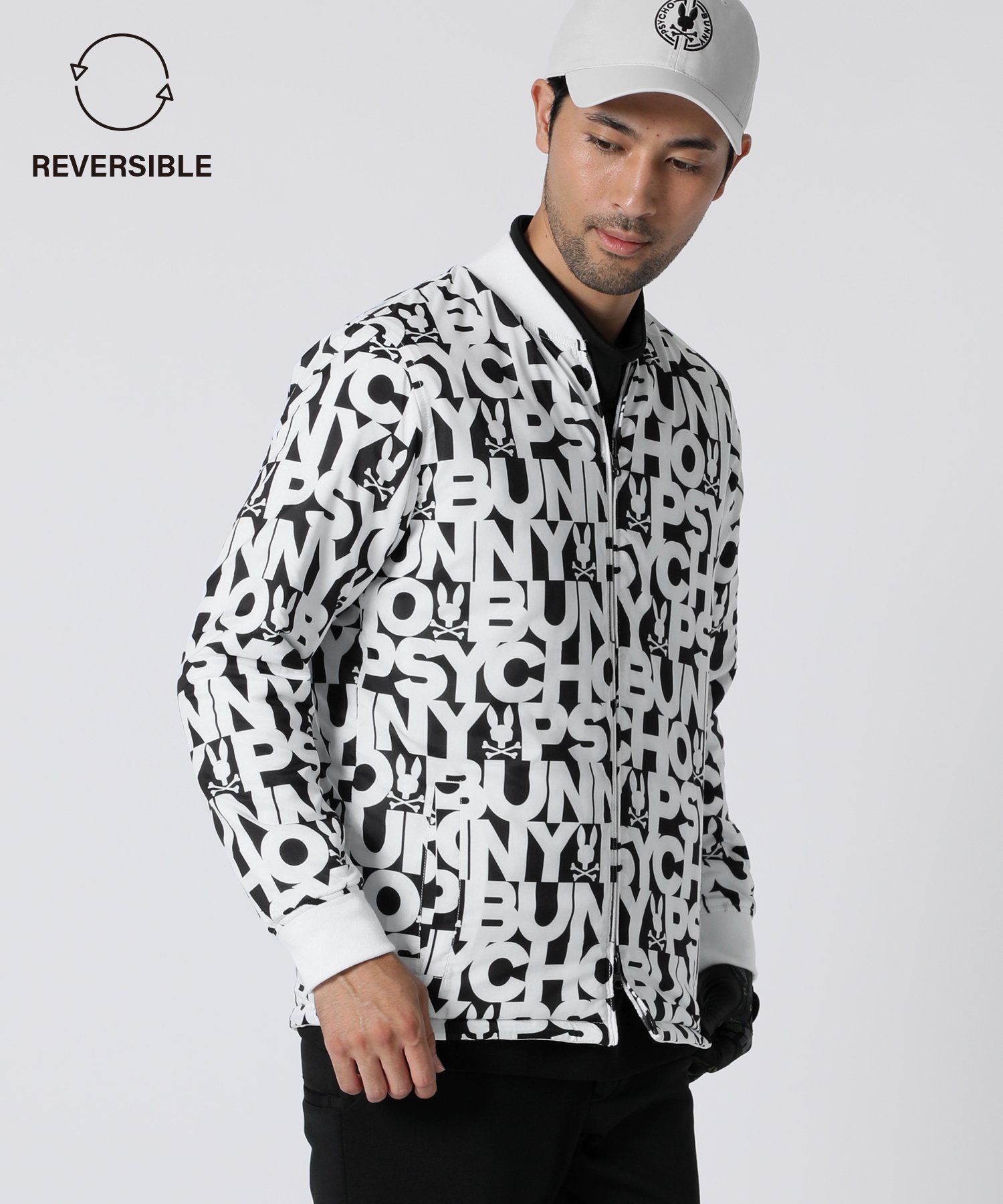 GOLF]ストレッチタフタ リバーシブル ブルゾン｜Psycho Bunny｜サイコ