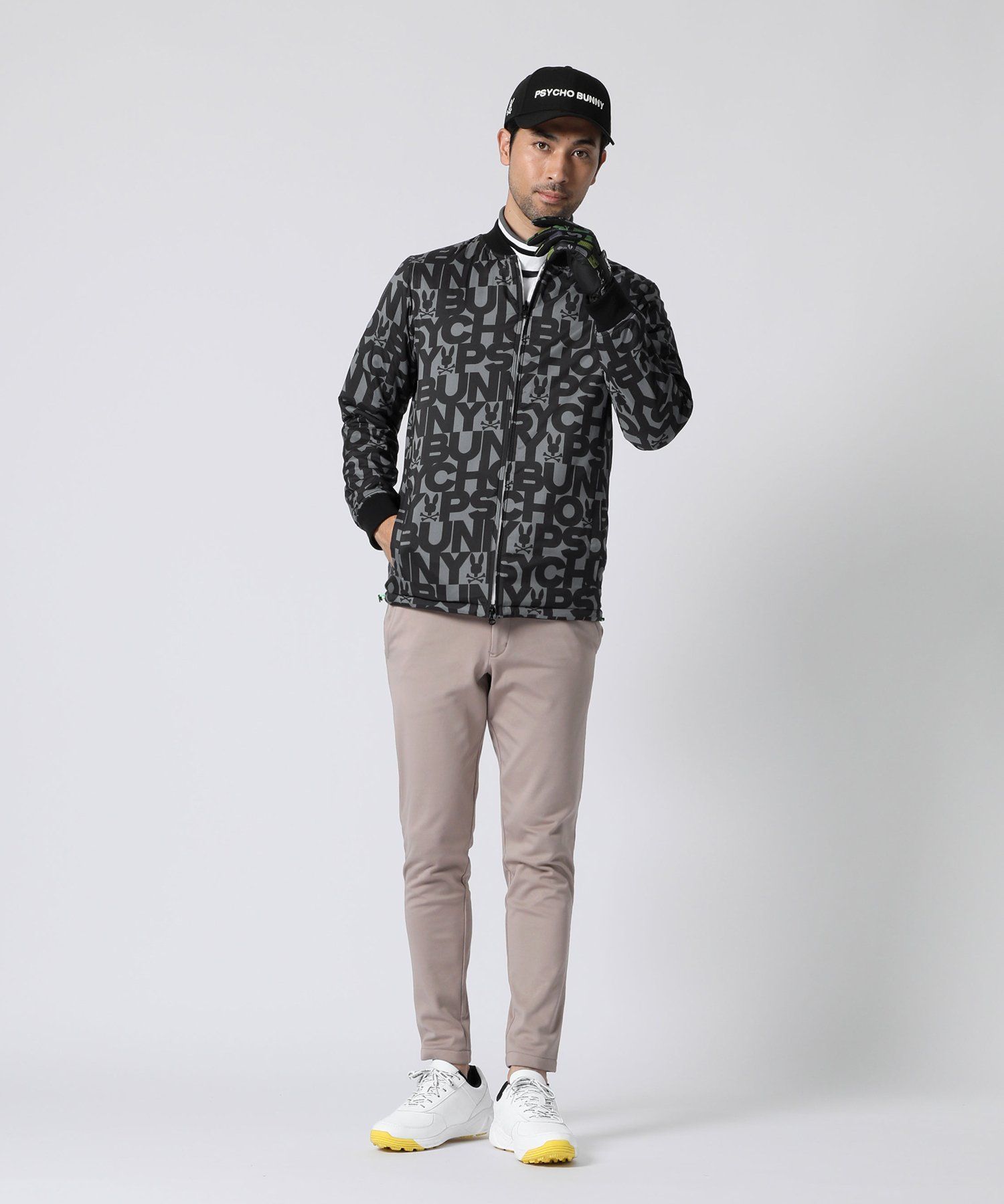 GOLF]ストレッチタフタ リバーシブル ブルゾン｜Psycho Bunny｜サイコ