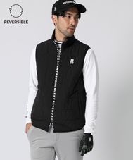 [GOLF]ストレッチタフタ リバーシブル ベスト