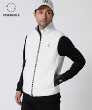 [GOLF]ストレッチタフタ リバーシブル ベスト